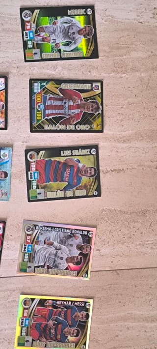 Cromos fútbol Adrenalyn Liga