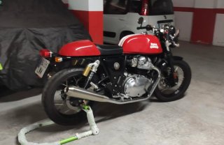Royal Enfield Continental GT 650 Roja