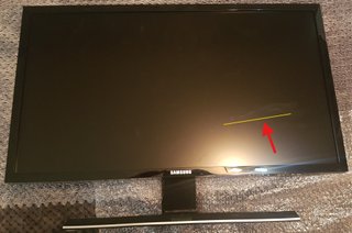 Monitor Samsung 28 Nero/Argento