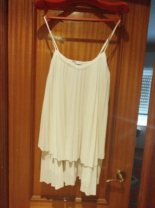 Chaqueta Kimono - Vestido blanco