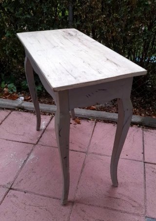 Consola d'ingresso in legno vintage