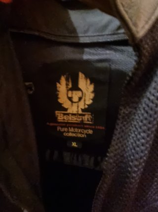 Cazadora Belstaff Cuero Moto