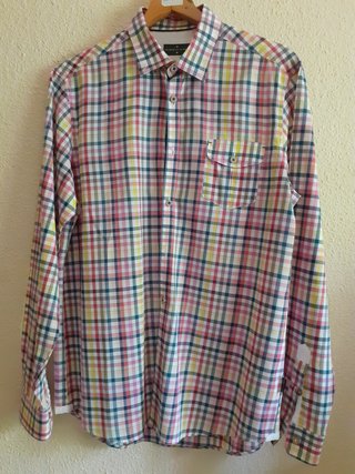 Camisa Roberto Verino premium fit pequeños cuadros