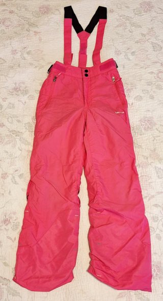 Pantalón de nieve Wed'ze Decathlon 10 años rosa