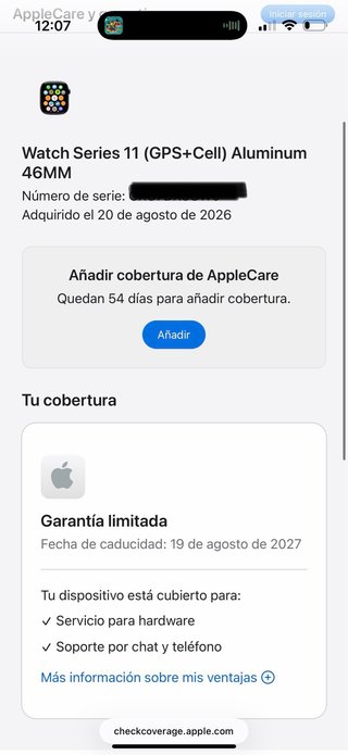 Apple Watch Series 11 (46 mm) LTE/Cellular — NUEVO