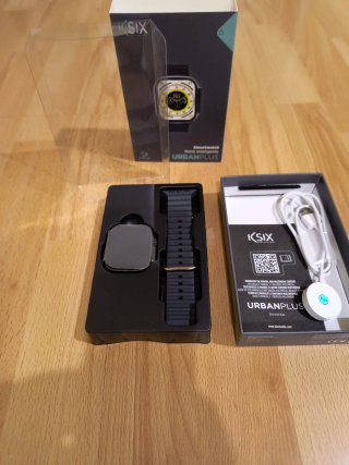 Smartwatch KSIX Urbanplus Negro/Plateado