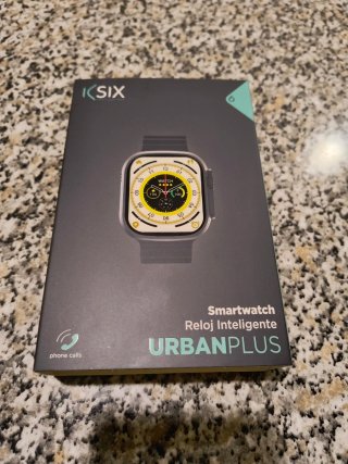 Smartwatch KSIX Urbanplus Negro/Plateado