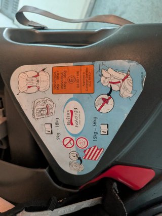 Silla de coche infantil