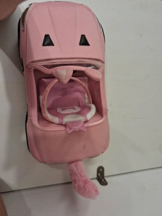 Coche Rosa Muñecas nanana