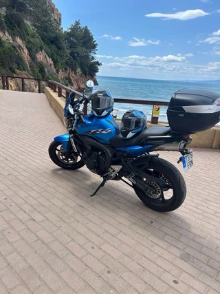Yamaha FZ6 Naked 2009 Azul