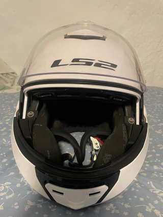 Casco Modular LS2 Valiant Blanco talla M 57-58