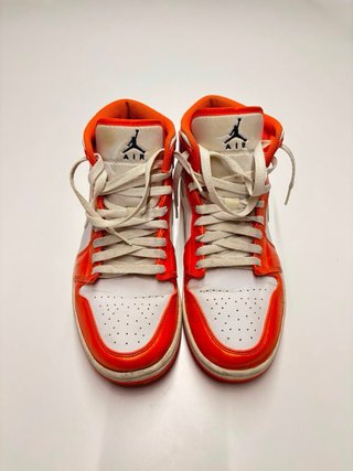 Air Jordan 1 Mid Arancioni Taglia 42