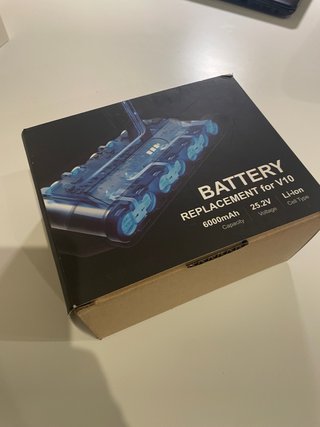 Batería Aspiradora Dyson V10 6000mAh