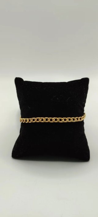 00740 PULSERA BARBADA ORO 18K.