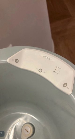 Bañera bebé Petit Lou verde