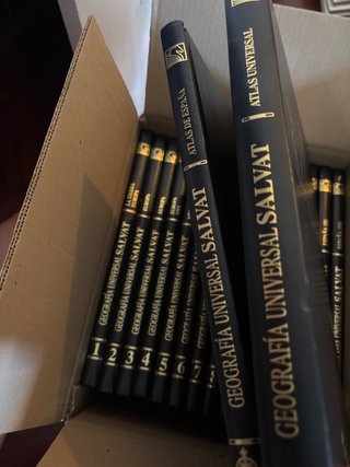 Geografía universal salvat, 15 vol. Atlas España y