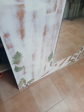 SE vende Espejo decorativo madera y cristal