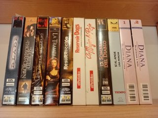 Lote 10 Películas VHS Acción/Aventura