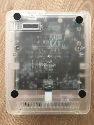 consola Super Famicom CRISTAL + EXTRAS! nueva