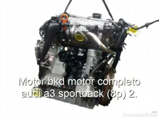Motor bkd motor completo audi a3 sportback (8p) 2.
