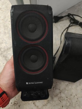 Altavoces Altec Lansing PC Negros