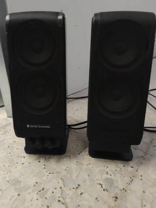Altavoces Altec Lansing PC Negros