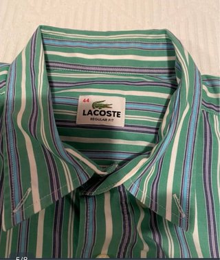 Camisa Lacoste Manga Corta Talla L