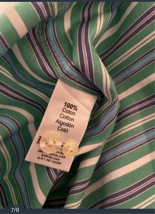 Camisa Lacoste Manga Corta Talla L