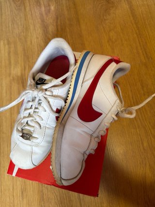 Zapatillas Nike Cortez Rojas y Blancas