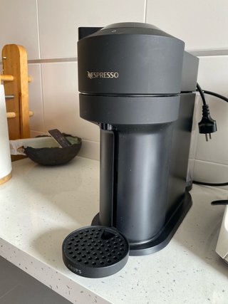 Cafetera Nespresso Krups Negra