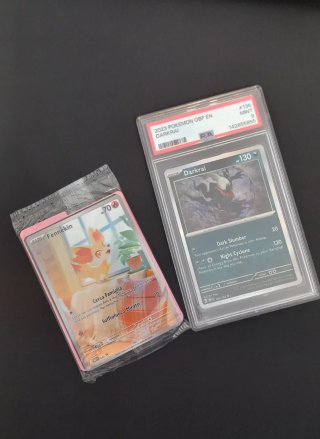 Lotto carte Pokémon Darkrai, Pikachu, Venusaur