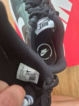 Zapatillas Nike Court Vision Alta Negro Blanco