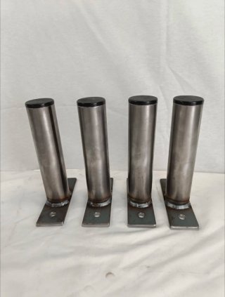 4 Soportes para discos Olimpicos Bumper