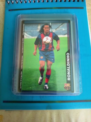 Cromo Ronaldinho Liga 2004 FC Barcelona