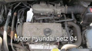 Motor hyundai getz 04 1.1