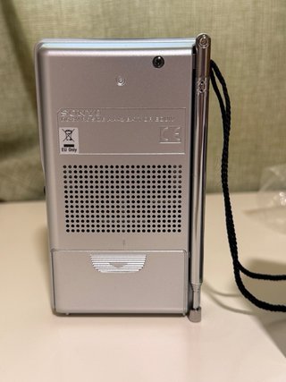 Radio Sony ICF-S10MK2 FM/AM Plata