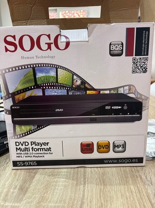 Reproductor DVD SOGO Multi-formato