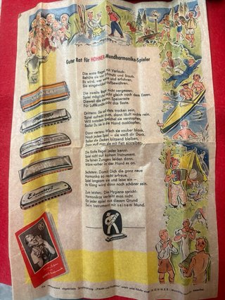 Armónica Hohner Unsere Lieblinge