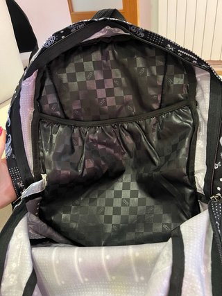 Mochila Vans Negra y Blanca