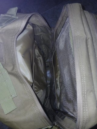 Mochila Táctica Militar MOLLE 50L Caqui