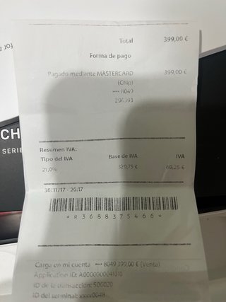 Apple Watch Series 3 Nike Negro