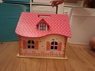 Casa de muñecas con muñeca Lalaloopsy