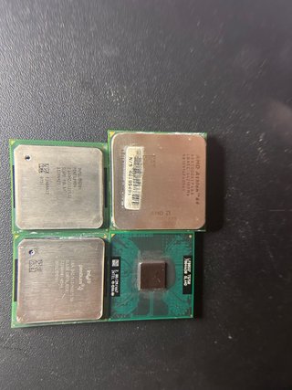 Lote de Procesadores CPU Retro Intel y AMD