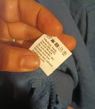 Sudadera RICK'S acolchada azul XXXL