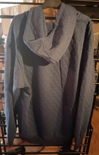 Sudadera RICK'S acolchada azul XXXL