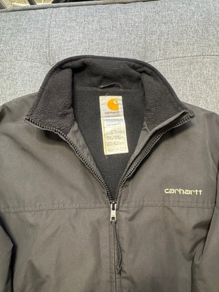 Chaqueta Carhartt Negra Talla L Niño / XS Adulto