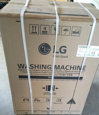 Lavadora LG 8kg Inteligente Blanca