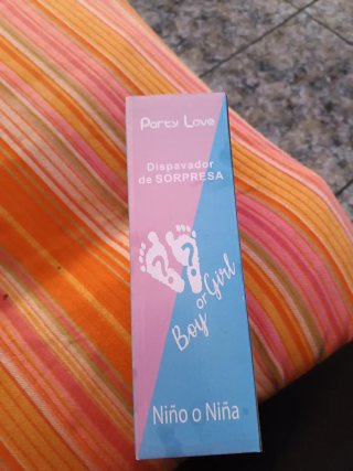 Dispensador Sorpresa Revelación Bebé