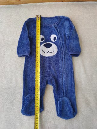 Lote 2 pijamas enteros invierno 3-6 meses