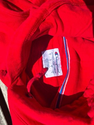 Felpa Champion Rossa Taglia M
